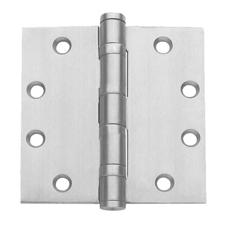 Global Door Controls 4.5 in Leaf W x 4.5 in Leaf H, Silver CS4545BB-32D-M